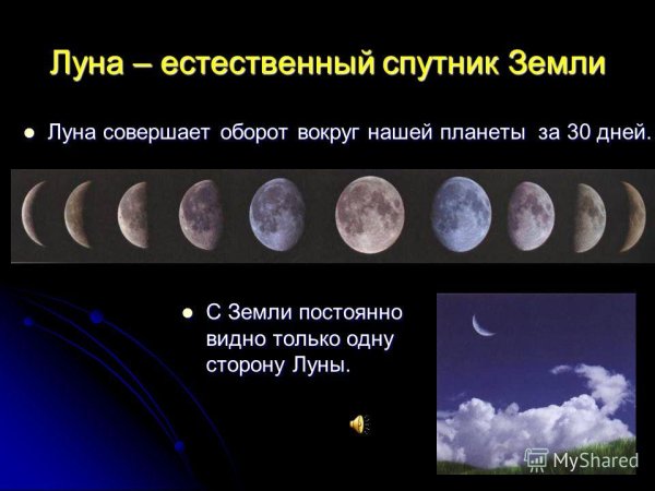 Луна Спутник земли