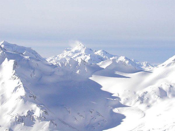 Снежные горы Эльбруса