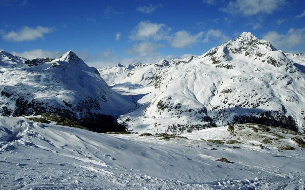 Гольцы горные вершины Альпы