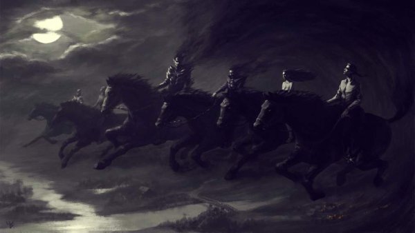 Мастер и Маргарита всадники