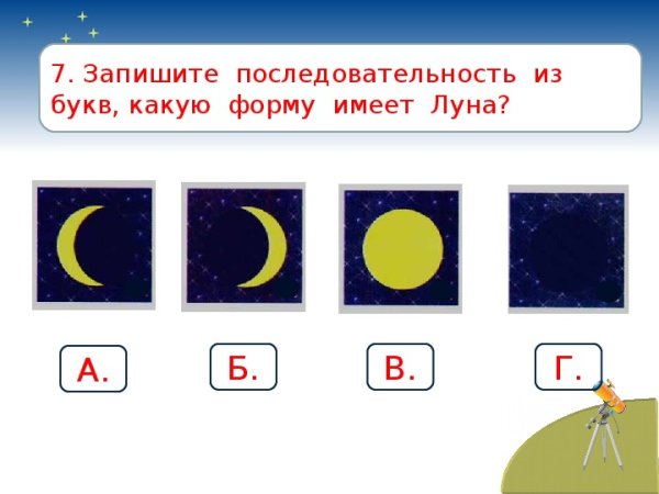 Луна бывает разной