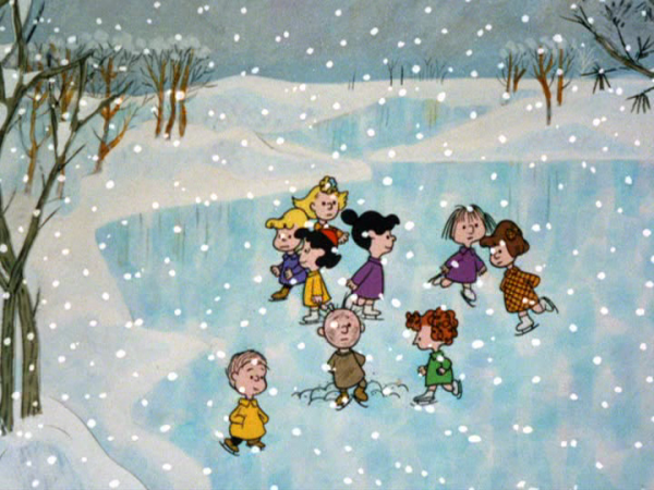 Зимняя детская анимация