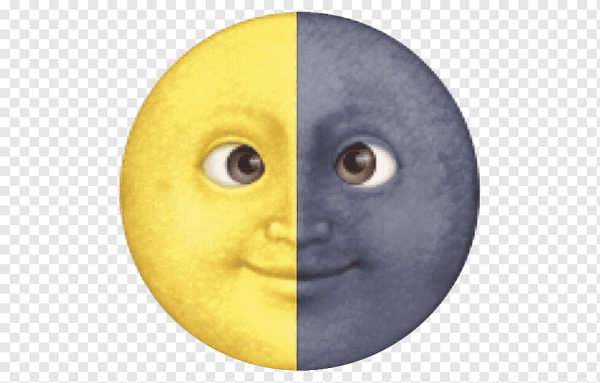 ЭМОДЖИ черная Луна