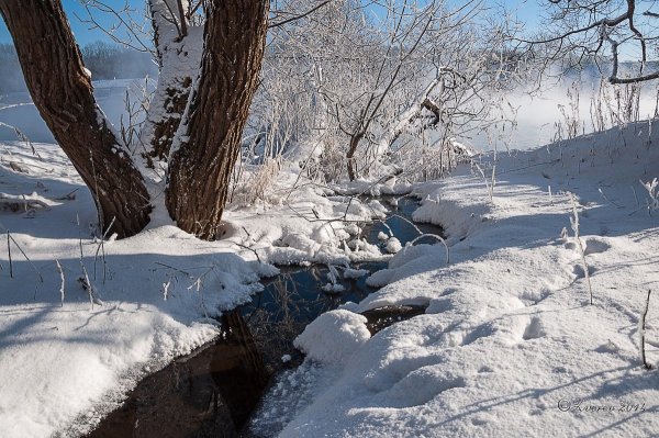Ранняя Весна ручьи