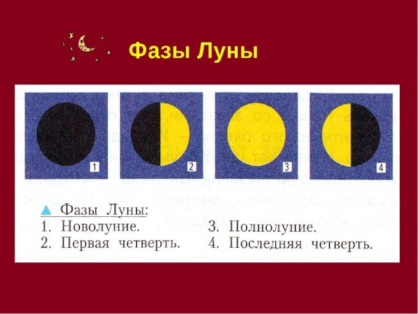 Фазы Луны