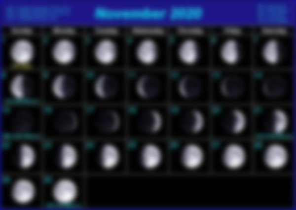 Лунный календарь на декабрь 2020 года фазы