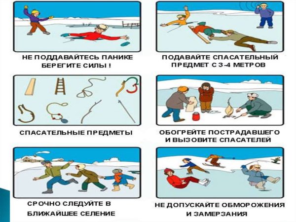 Поведение на воде в осенне-зимний период