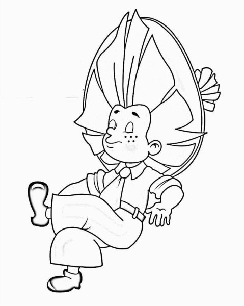 Незнайка сзади