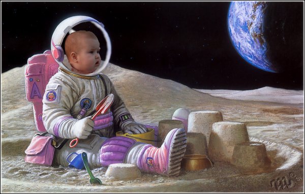 Michael Whelan "астронавт"