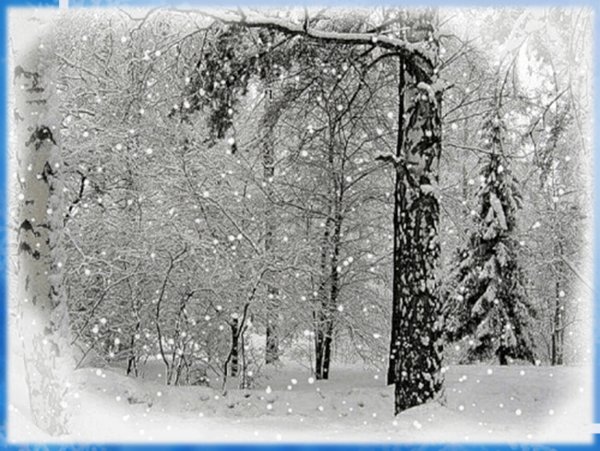 Анимированная метель