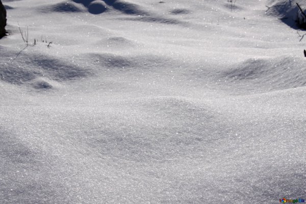 Снег на земле