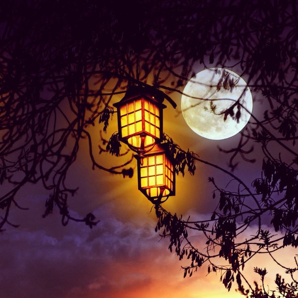 Фонарь Луна