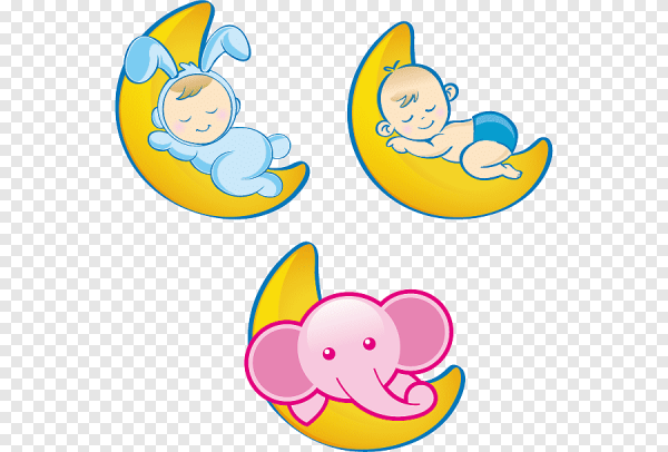 Новорожденный ребенок вектор