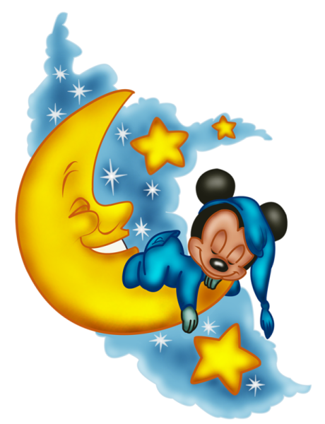 Месяц мультяшный