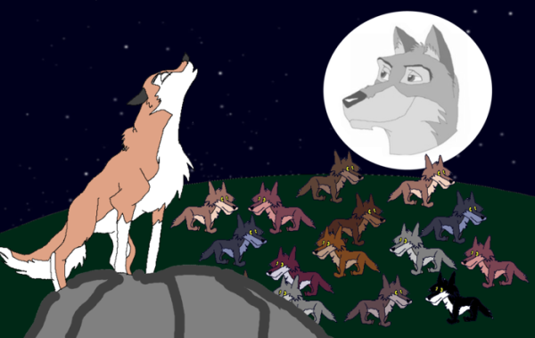 Балто алу и Блейз и их дети