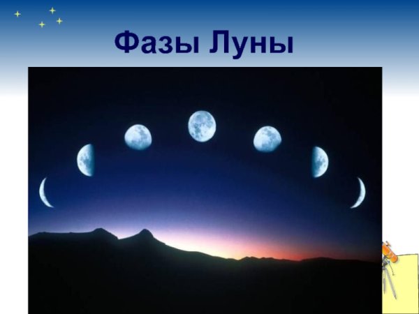 Почему Луна бывает разной