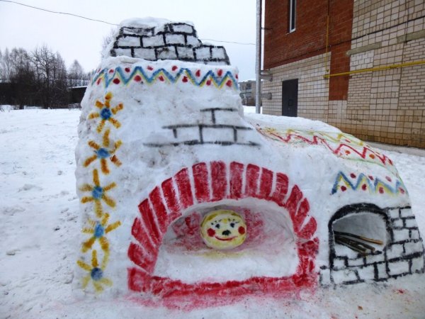 Постройки из снега