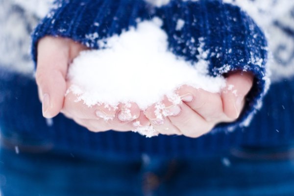 Снег в ладошках