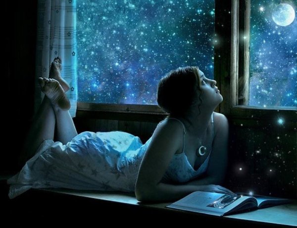 Девушка звезда