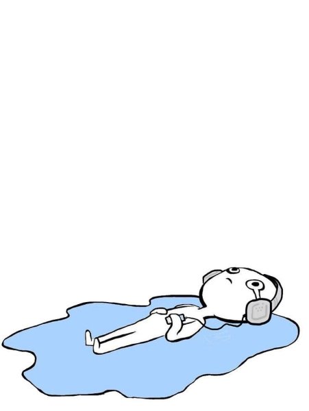 Человек лежит на полу и плачет