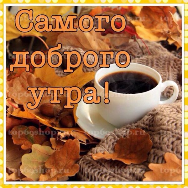 Доброго осеннего утра и хорошего здоровья
