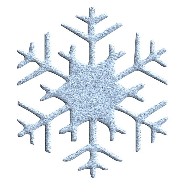 Снежинки на прозрачном фоне