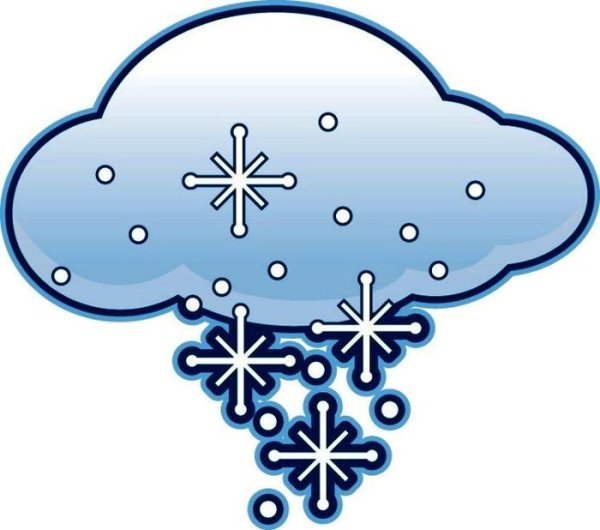 Снег идет для детей