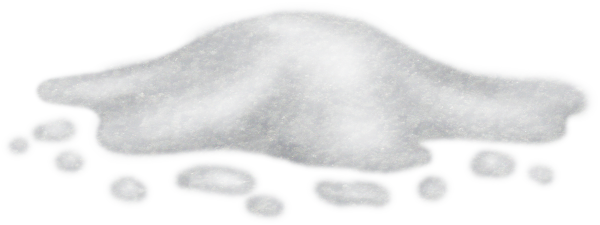 Сугробы на прозрачном фоне