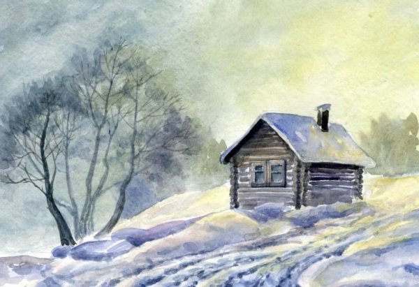 Деревенская Избенка Есенин