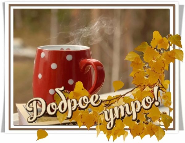 Доброго осеннего утра и хорошего дня