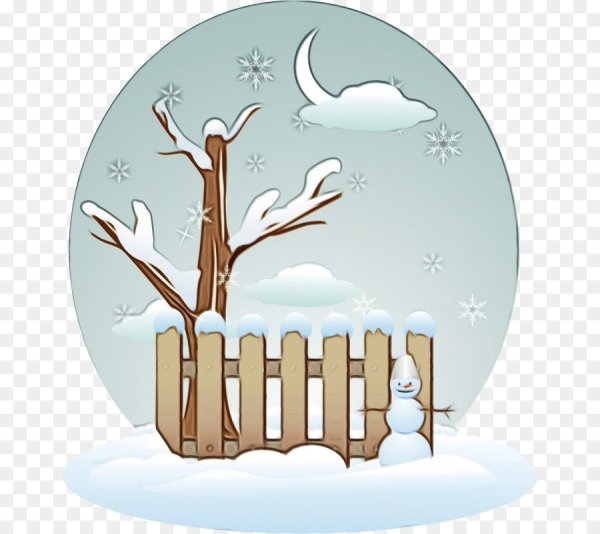 Зимние деревья