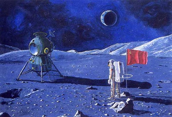 Поверхность Луны