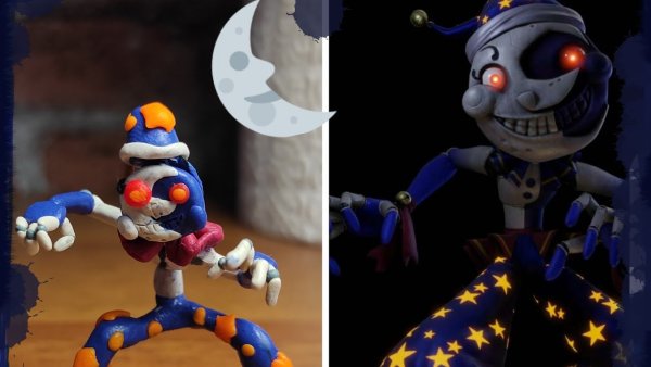 Луна ФНАФ 9 АНИМАТРОНИК