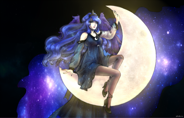 Луна хуманизация