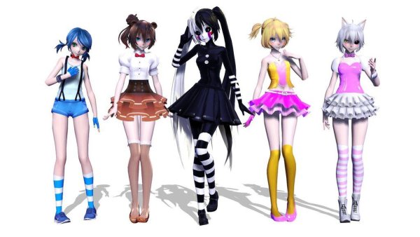 ФНАФ 2 ММД Фредди девушка