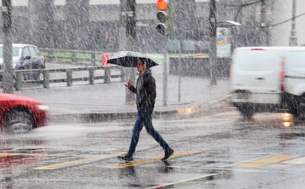 Сильный дождь