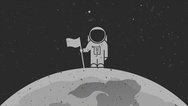 Космонавт Минимализм