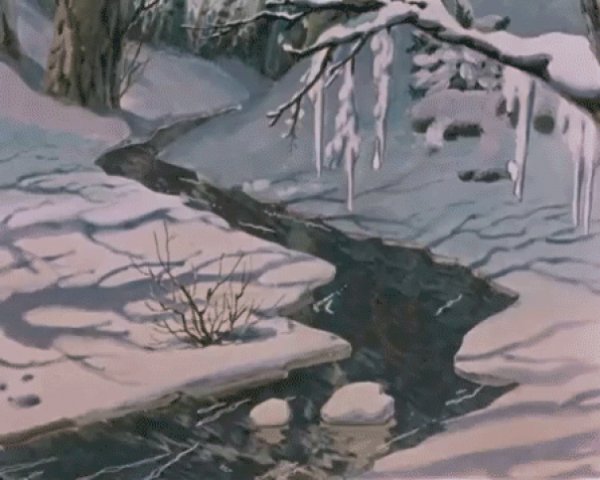 Советские мульты о весне