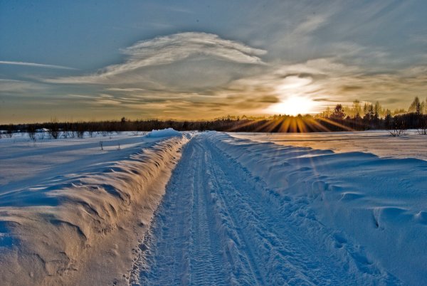 Снежная равнина