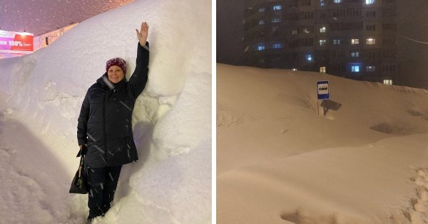 Норильск снегопад 2020