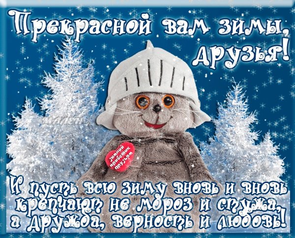 Зимние пожелания прикольные