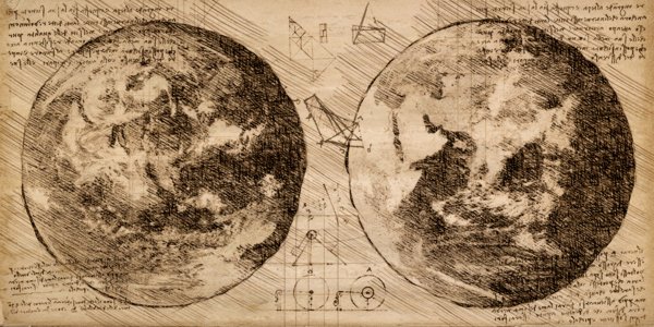 Карты Леонардо да Винчи