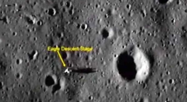 Снимки Чандраян-2 высадки на Луне