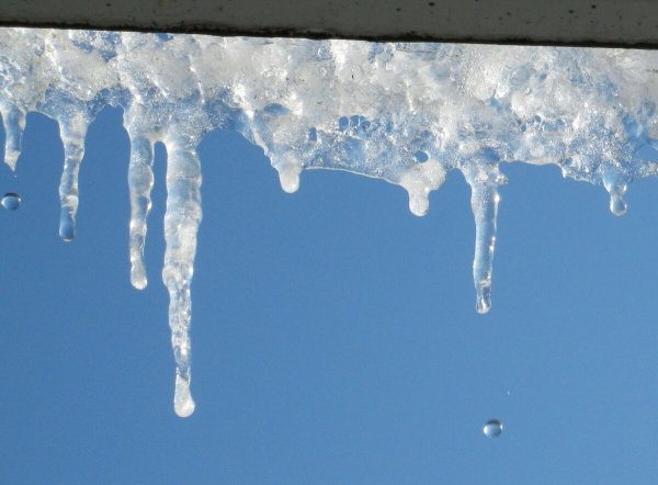 Таяние сосулек