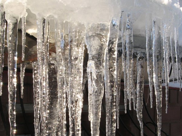 Длинные сосульки