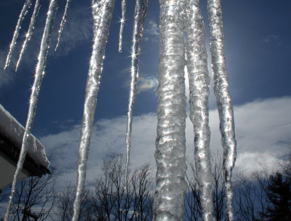 Сосулька в Златоусте