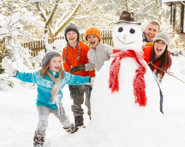 Развлечения зимой