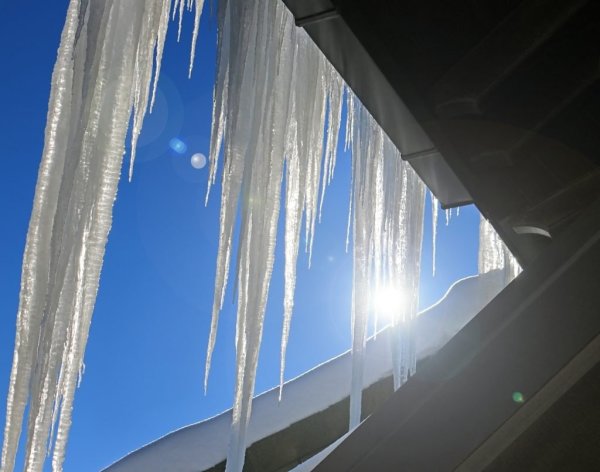 Свисающие сосульки