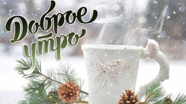 Доброе зимнее утро коллеги