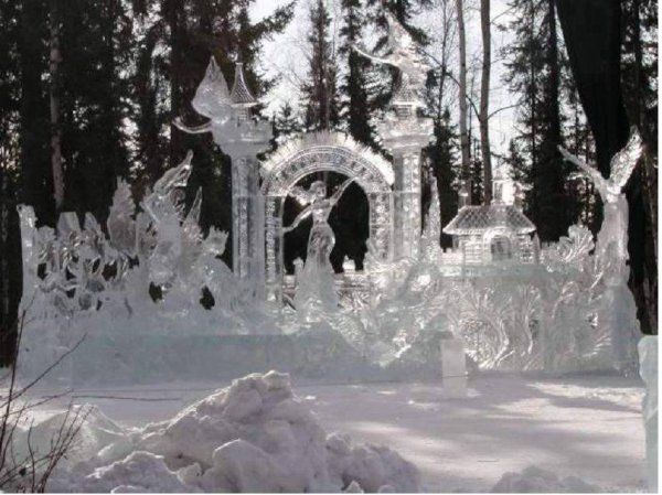 Рассмотрите снег и лед в природе